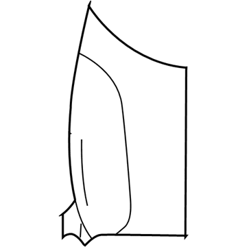 4610151AA Mopar Front Seat Back Frame Illustration 1 of 1