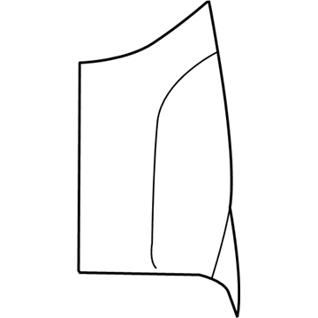 1JA761D5AA Mopar Front Seat Back Cover Illustration 1 of 1