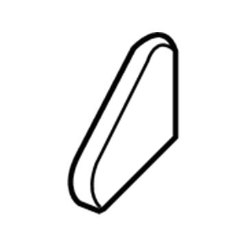 Mopar 1JT301K2AA Recliner Handle 1JT301K2AA Mopar Recliner Handle Illustration 1 of 1