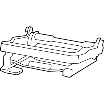 68004602AA Mopar Front Seat Cushion Frame Illustration 1 of 1