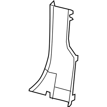 1EB80HL1AB Mopar C Pillar Illustration 1 of 1