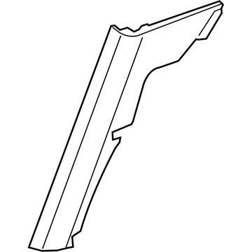 6VX50DX9AA Mopar C Pillar Inner Illustration 1 of 1