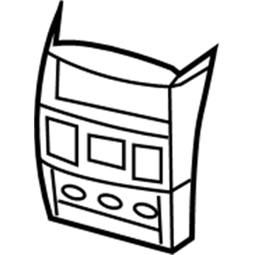 1DR141K5AD Mopar Instrument Panel Bezel Illustration 1 of 1