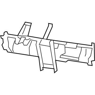 Mopar 68030846AA Instrument Panel 68030846AA Mopar Instrument Panel Illustration 1 of 1