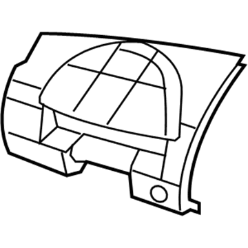 1DT55DK5AB Mopar Instrument Cluster Bezel Illustration 1 of 1