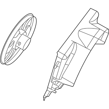 68003974AB Mopar Fan MODUL-Radiator Cooling Illustration 1 of 1