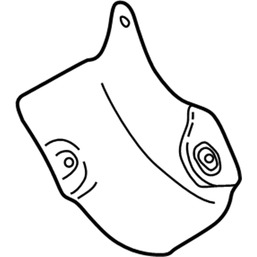 MR385724 Mopar Cover-Exhaust Manifold Illustration 1 of 1