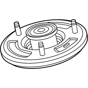 68430910AB Mopar Shock Mounting Illustration 1 of 1