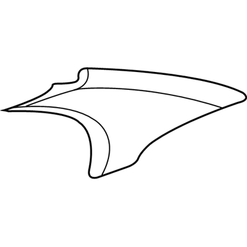 PY81TL2AD Mopar Quarter Trim Panel Illustration 1 of 1