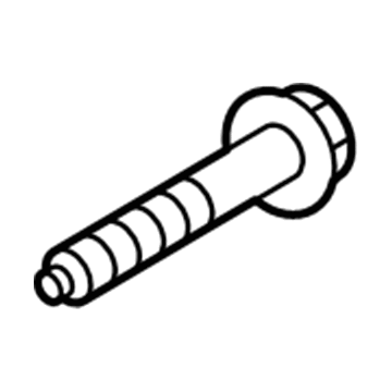 6510936AA Mopar Pan Head Screw Illustration 1 of 1