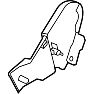 5LJ27LA3AA Mopar Driver Inboard Shield Illustration 1 of 1