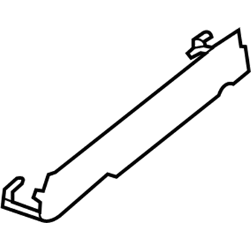 5LJ29LA8AA Mopar Seat Track Cover Illustration 1 of 1