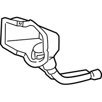 52113581AC Mopar Fuel Filler Tube Illustration 1 of 1