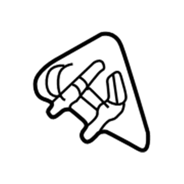 1998 Dodge Ram Van Mirror Cover - 55077073AA