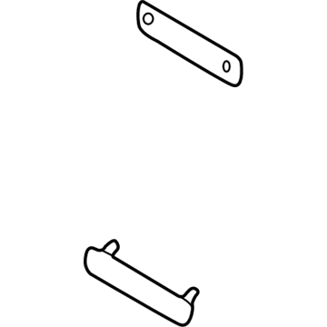 55077075AA Mopar Bracket-Mirror Illustration 1 of 1