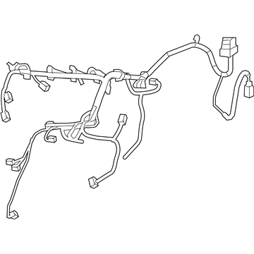 68195578AD Mopar Engine Wiring Illustration 1 of 1