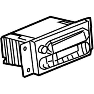 5094564AE Mopar Am/Fm With Cd And Equalizer Radio Illustration 1 of 1