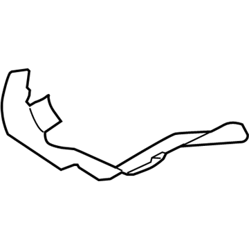 5278683AA Mopar Fuel Tank Heat Shield Illustration 1 of 1