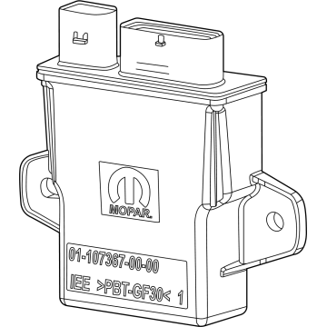68604808AA Mopar MODULE-REAR DOOR Illustration 1 of 1