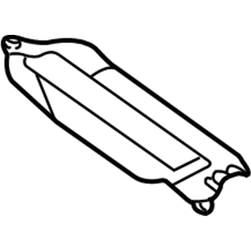 4809384AC Mopar Heat Shield Illustration 1 of 1