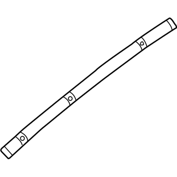 55256608AD Mopar RETAINER-Windshield Pillar Molding Illustration 1 of 1