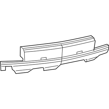 68088783AB Mopar Rear Energy Absorber Illustration 1 of 1