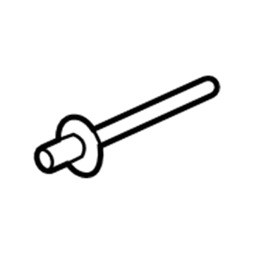 6106217AA Mopar Nut Illustration 1 of 1