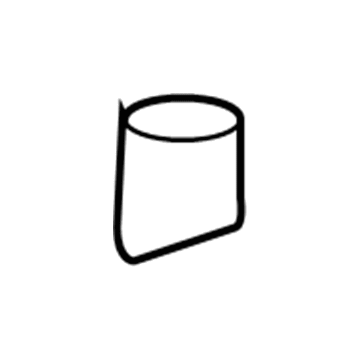 56038789AA Mopar ESCUTCHEO-Antenna Illustration 1 of 1