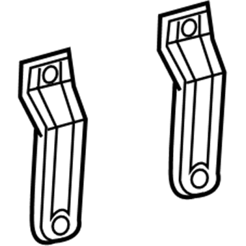 5023704AB Mopar Bracket Illustration 1 of 1