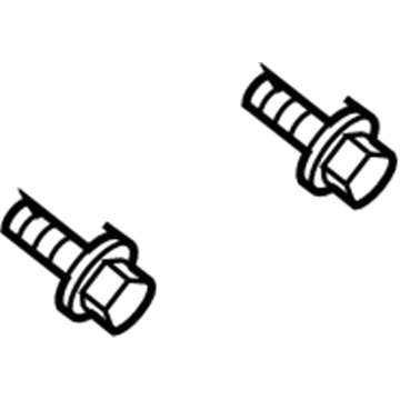 6100558 Mopar Hexagon Head Bolt Illustration 1 of 1