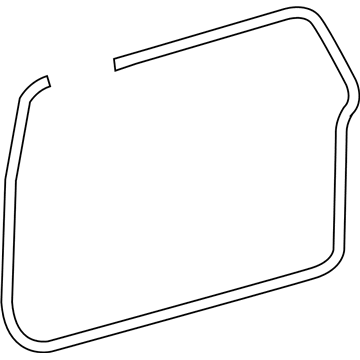 55176958AG Mopar WEATHERSTRIP-TAILGATE Illustration 1 of 1