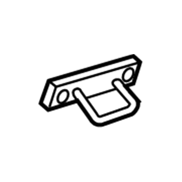 55360220AB Mopar STRIKER-LIFTGATE Glass Illustration 1 of 1