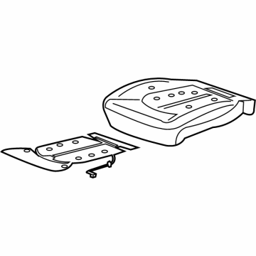 2025 Chrysler Pacifica Seat Cushion - 68627682AA