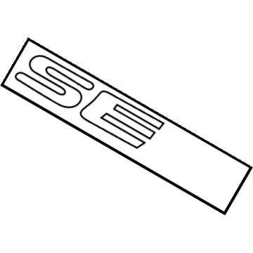 MR987654 Mopar NAMEPLATE-Se Illustration 1 of 1