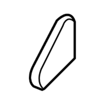 1DD60ZJ8AB Mopar Recliner Handle Illustration 1 of 1