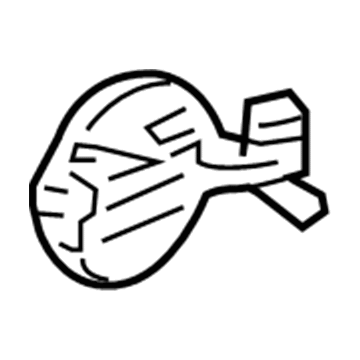 Dodge Ram 2500 Fuel Door - 55275538AC