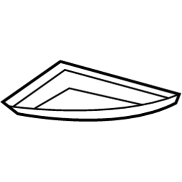 1SW00DX9AA Mopar Pull Cup Mat Illustration 1 of 1