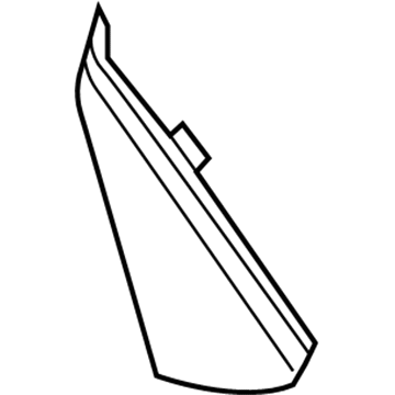 1TR43DX9AA Mopar Mirror Flag Cover Illustration 1 of 1