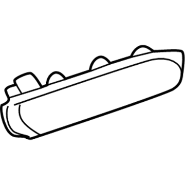 5015790AC Mopar Bezel-Accessory Switch Illustration 1 of 1