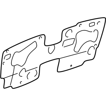 5015332AA Mopar Cover-Instrument Cluster Illustration 1 of 1