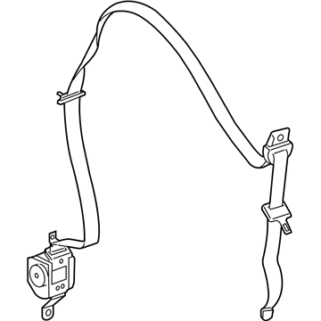 Dodge Seat Belt - 5HQ271DVAB