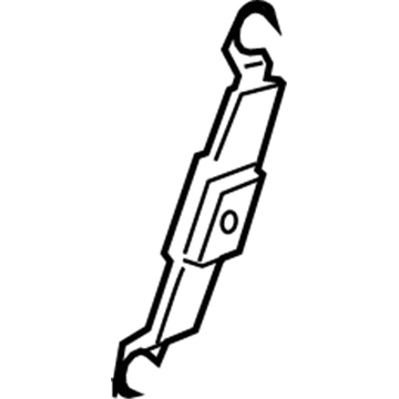 52029315AB Mopar Belt Assembly-Seat Belt Turning Loop Illustration 1 of 1