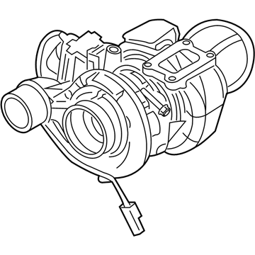 R8048234AI Mopar Turbocharger Illustration 1 of 1