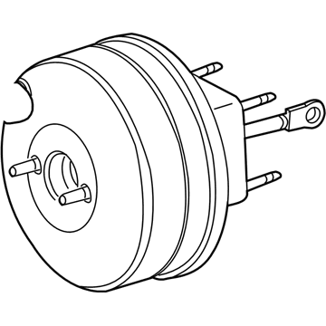 thumbnail image 2 of Vacuum Power Brake Booster For Dodge Dakota 1987-1996 – Without Master Cylinder (Steel, Black) 2 of 2
