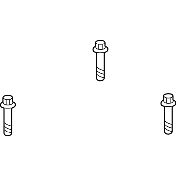 6506536AA Mopar Hexagon Flange Head Bolt Illustration 1 of 1