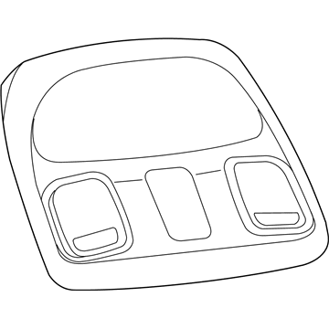 1DK78BD1AA Mopar Console-Overhead Console Illustration 1 of 1
