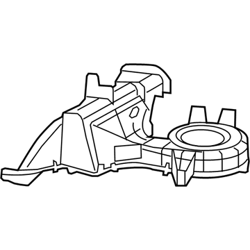68003991AA Mopar Housing-A/C And Heater Upper Illustration 1 of 1
