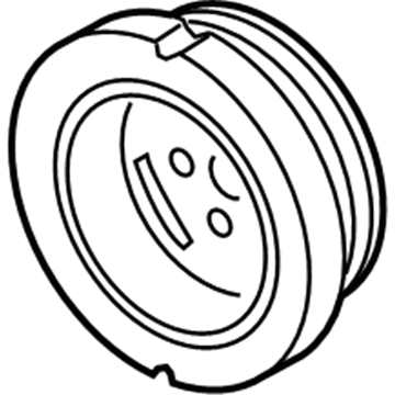 Dodge Ram 3500 Crankshaft Pulley - 5011800AA