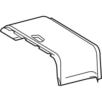 Mopar 5123144AA HEADLINER-Rear 5123144AA Mopar HEADLINER-Rear Illustration 1 of 1