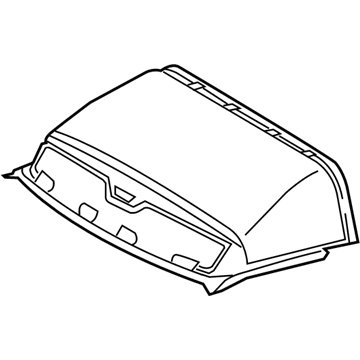 Mopar 5123473AA HEADLINER-Front 5123473AA Mopar HEADLINER-Front Illustration 1 of 1